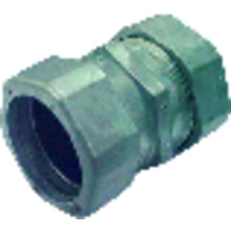 Gampak EMT Coupling, Compression, Steel, Red 49260